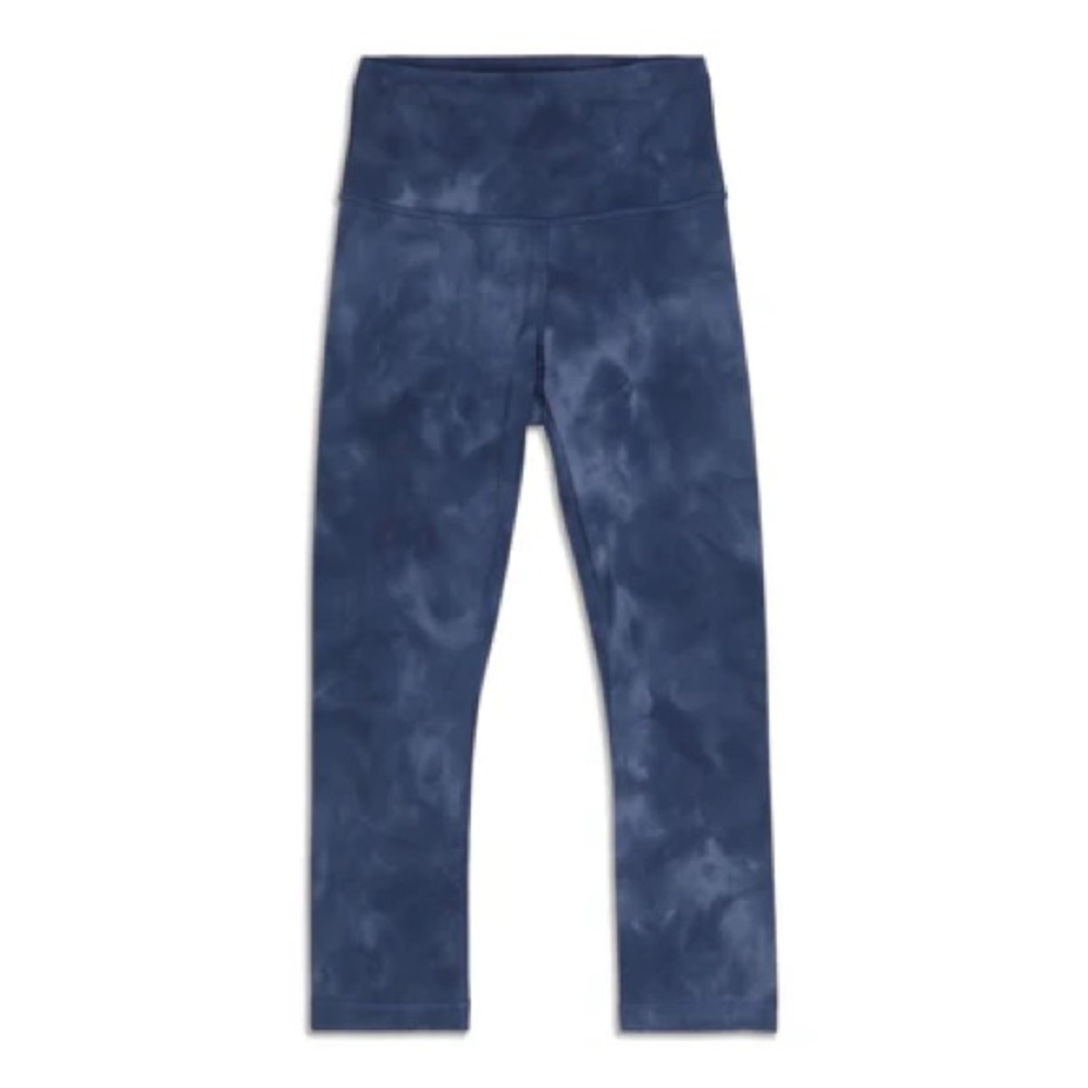 Lululemon Wunder under train high rise crop with pockets